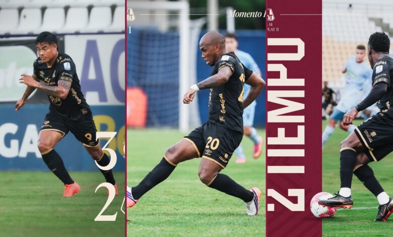 Jugadores del Deportes Tolima en el partido ante Jaguares, previa ante Águilas Doradas